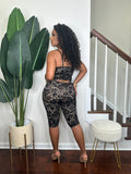 Selena Lace Capri Set