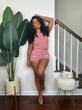 Lexi Stripe Short Set