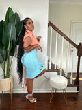 Aaliyah Ombre Knit Dress