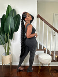 Sloane One-Sleeve Cargo Jumpsuit