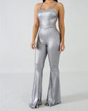 Silver Soul Jumpsuit- Silver