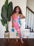 In Your Dreams Tye Dye Jumpsuit