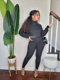 The Knit pant set