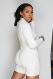 Baddie Rib Romper