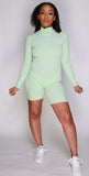 Baddie Rib Romper