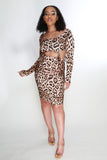 Lola Mini Leopard Dress