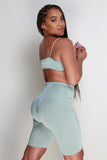 Cindy Biker Short Set