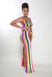 Honey Bee Stripped Palazzo Set
